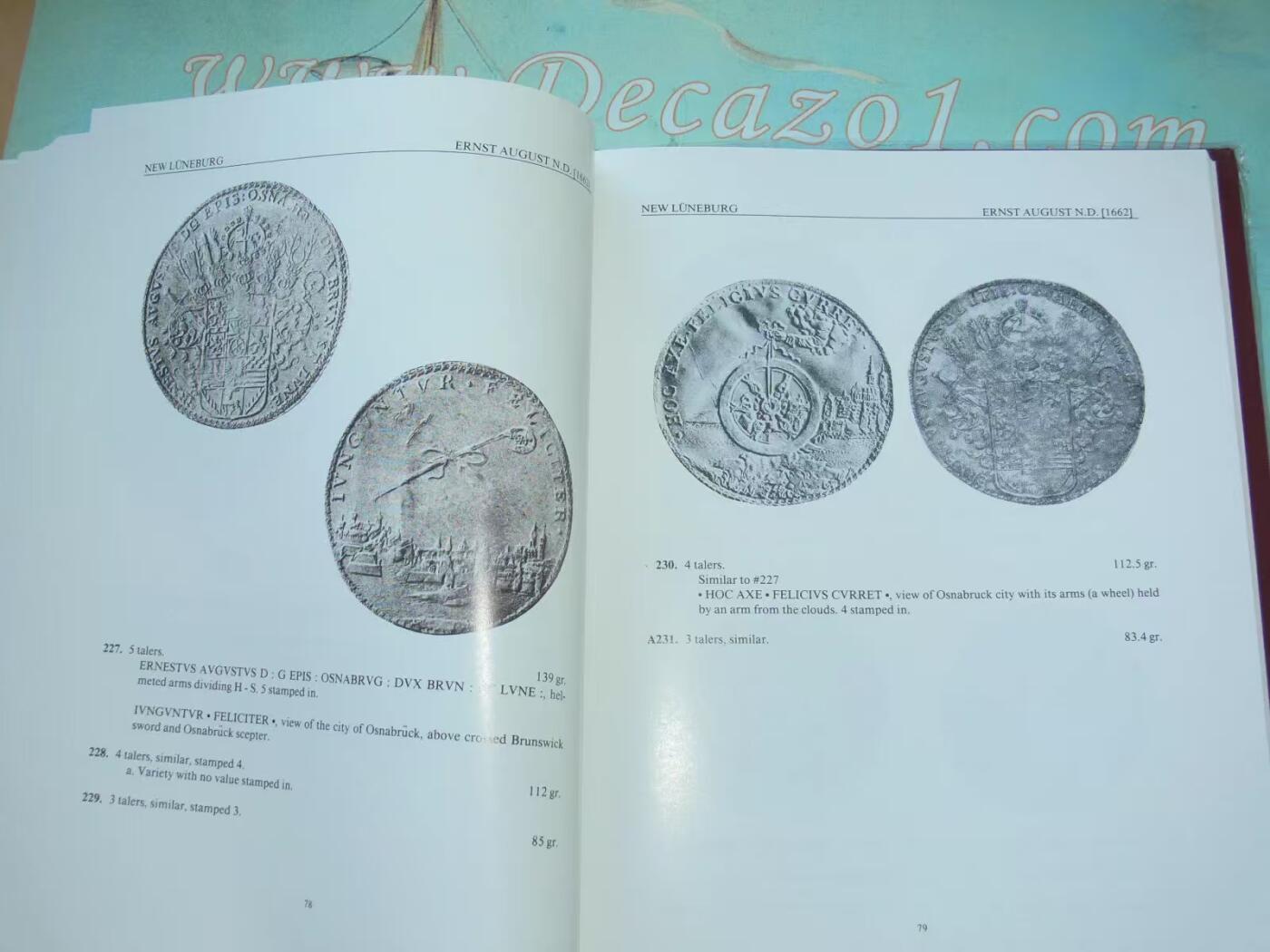 《竞宝斋》第426场 周日，周一  2场连拍 （全场包邮） 未开封 图片找的资料 达文波特大尺寸世界银币目录十六至十九世纪 南美洲书商库存新书带塑封 克劳斯出版社 有ISBN号 绝版稀少 全新更是罕见
