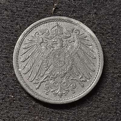 【全场包邮】纯粹捡漏拍466场-待排序 - 德国第二帝国1921年10芬妮锌币