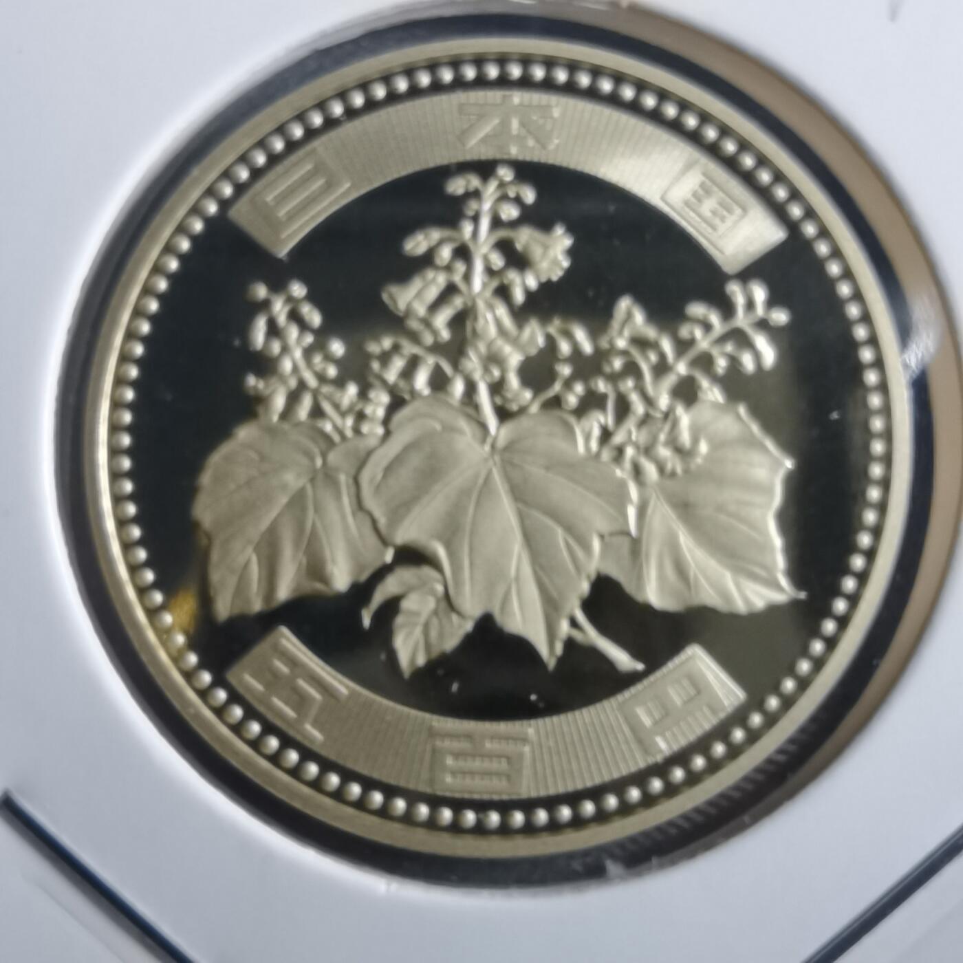 沼泽如烟--第865场 平成十九年五百円精制币