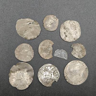 【淘币小摊】限时拍第七百五十九拍  国庆10连拍 小银币场 外出13号发货 满百包邮可预留两周  周一统一发货  - 英国濯足币老银币10枚