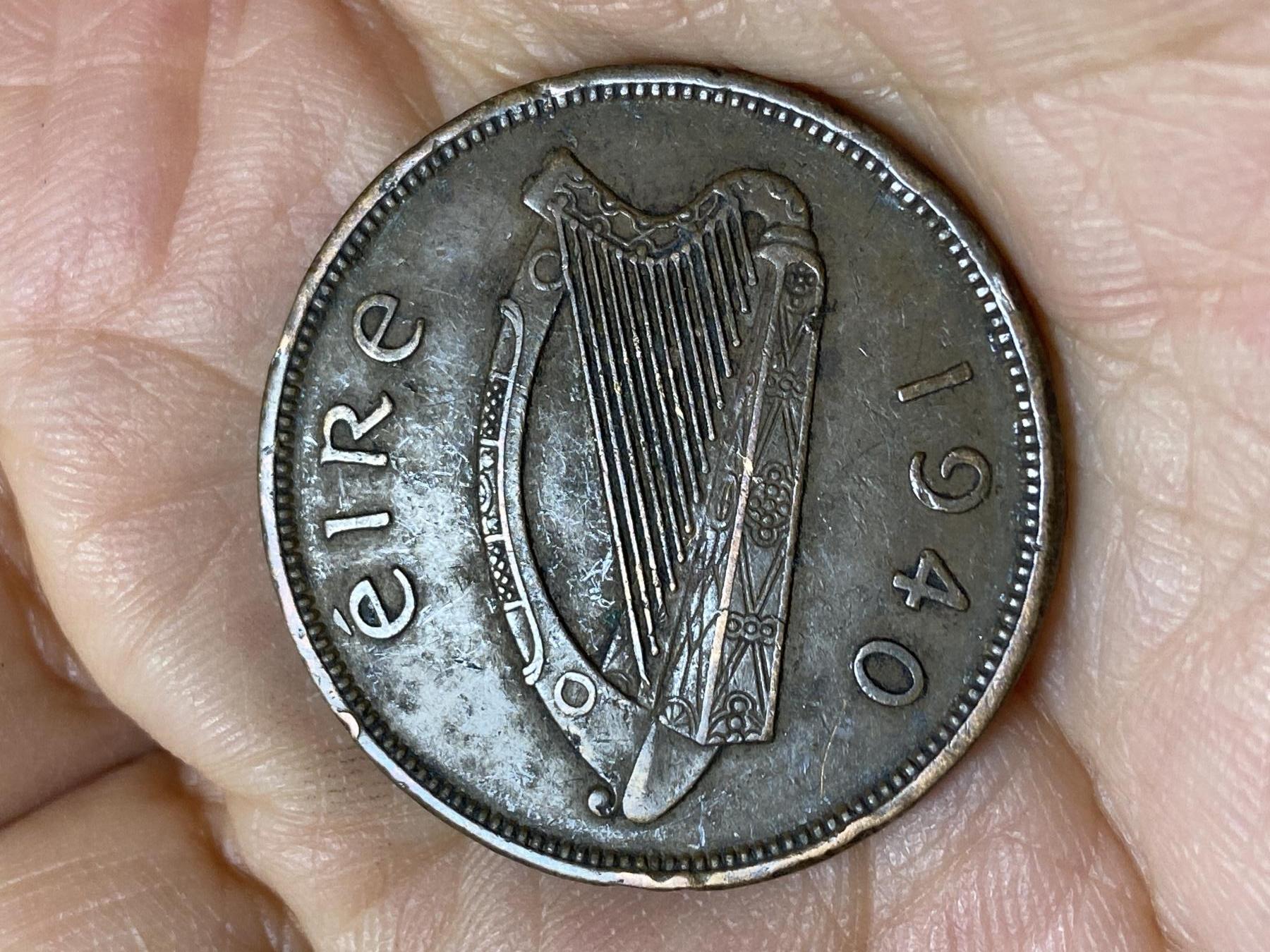 2025年第一百零五场(总第一百三十一场）外国好品散币(免佣金) 爱尔兰🇮🇪1940年1便士(共和国时期第一套)