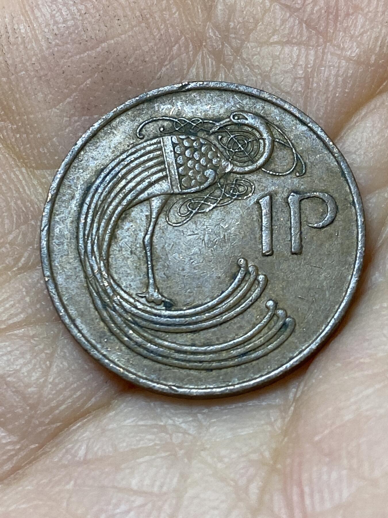 2025年第一百零五场(总第一百三十一场）外国好品散币(免佣金) 爱尔兰🇮🇪1971年1便士(共和国时期第二套第一版，十进制首发年，青铜材质无磁版)