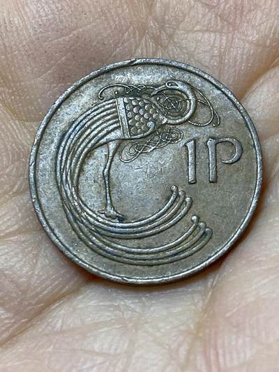 2025年第一百零五场(总第一百三十一场）外国好品散币(免佣金) - 爱尔兰🇮🇪1971年1便士(共和国时期第二套第一版，十进制首发年，青铜材质无磁版)
