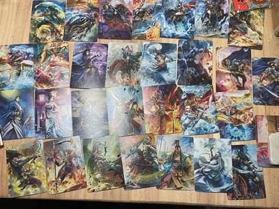 寸草不生拍卖会 第十期 - 燎原 豪杰传第一弹  sr 钻闪一套