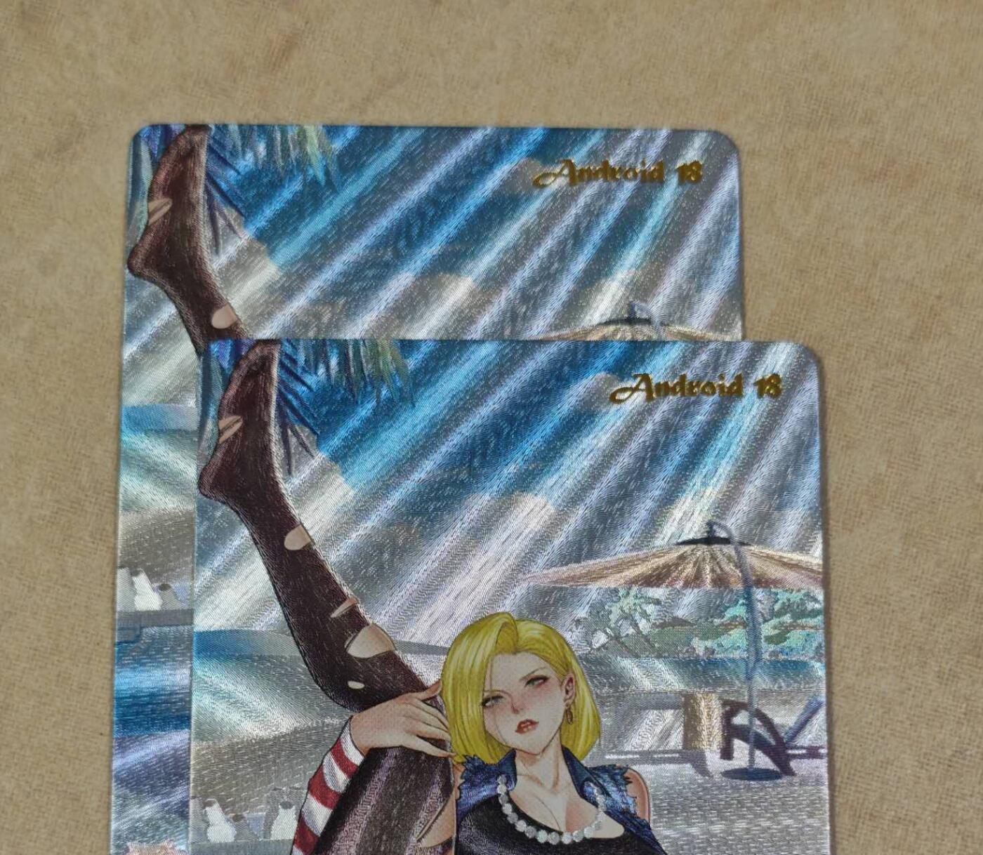 夜之极第三十二期 （10月7日周二晚9点截拍，欢迎竞拍） 逍遥卡牌 人造人18号两渐变丝袜版