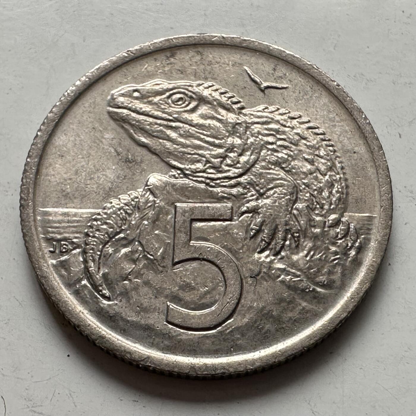 🌹外币初藏🌹🐯2025年第111场 周二无佣金特价场 新西兰1975年五分