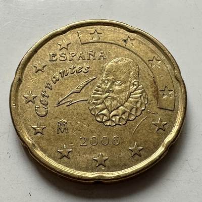 🌹外币初藏🌹🐯2025年第111场 周二无佣金特价场 - 西班牙2006年20分