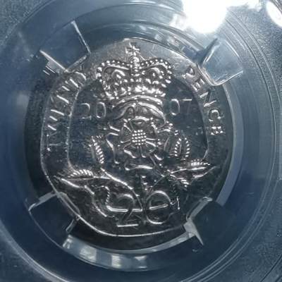沼泽如烟--第865场 - 英国2007年20便士