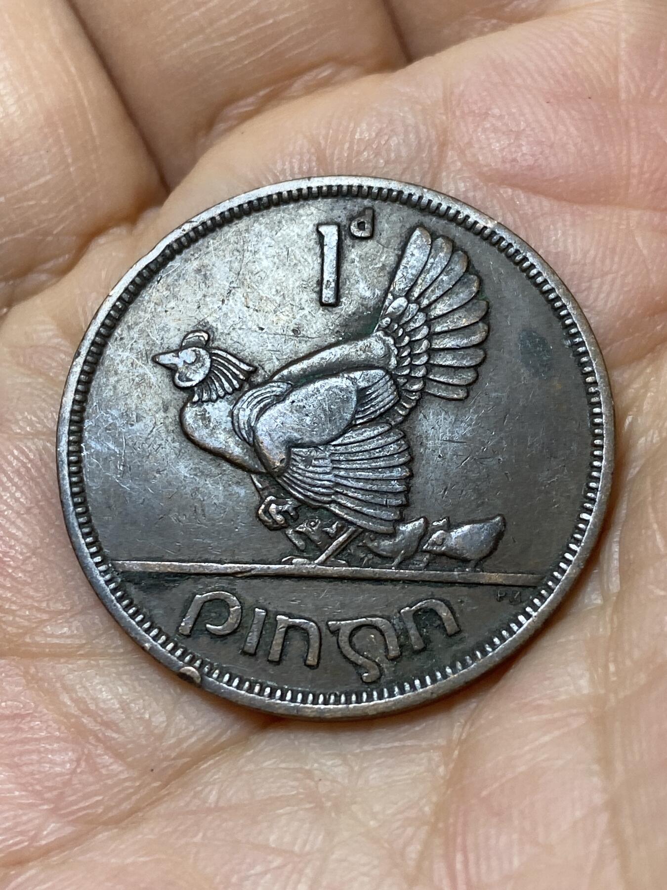 2025年第一百零五场(总第一百三十一场）外国好品散币(免佣金) 爱尔兰🇮🇪1941年1便士(共和国时期第一套)