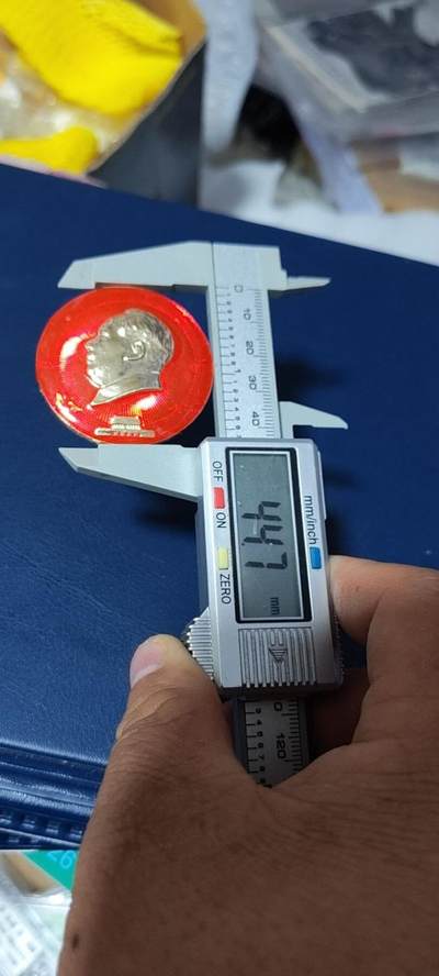 毛主席像章专场 🔥🔥五圣地🔥🔥毛主席像章，44.7毫米