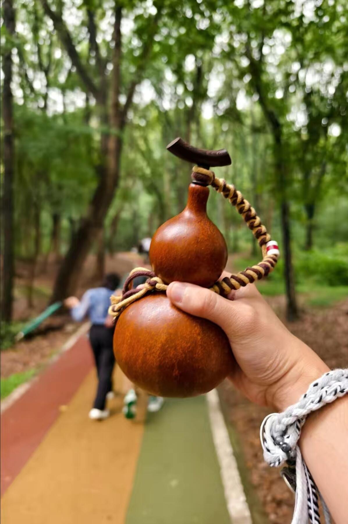 杂相专场（5） 400毫升真葫芦大漆酒葫芦