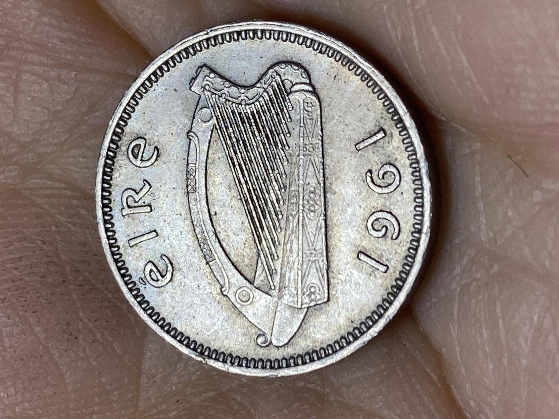 2025年第一百零五场(总第一百三十一场）外国好品散币(免佣金) 爱尔兰🇮🇪1961年3便士(共和国时期第一套第二版)