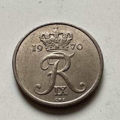 🌹外币初藏🌹🐯2025年第111场 周二无佣金特价场 - 丹麦1970年10欧尔