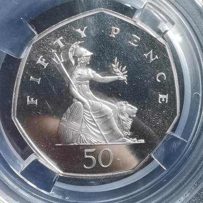 沼泽如烟--第865场 - 英国1997年50便士精制币