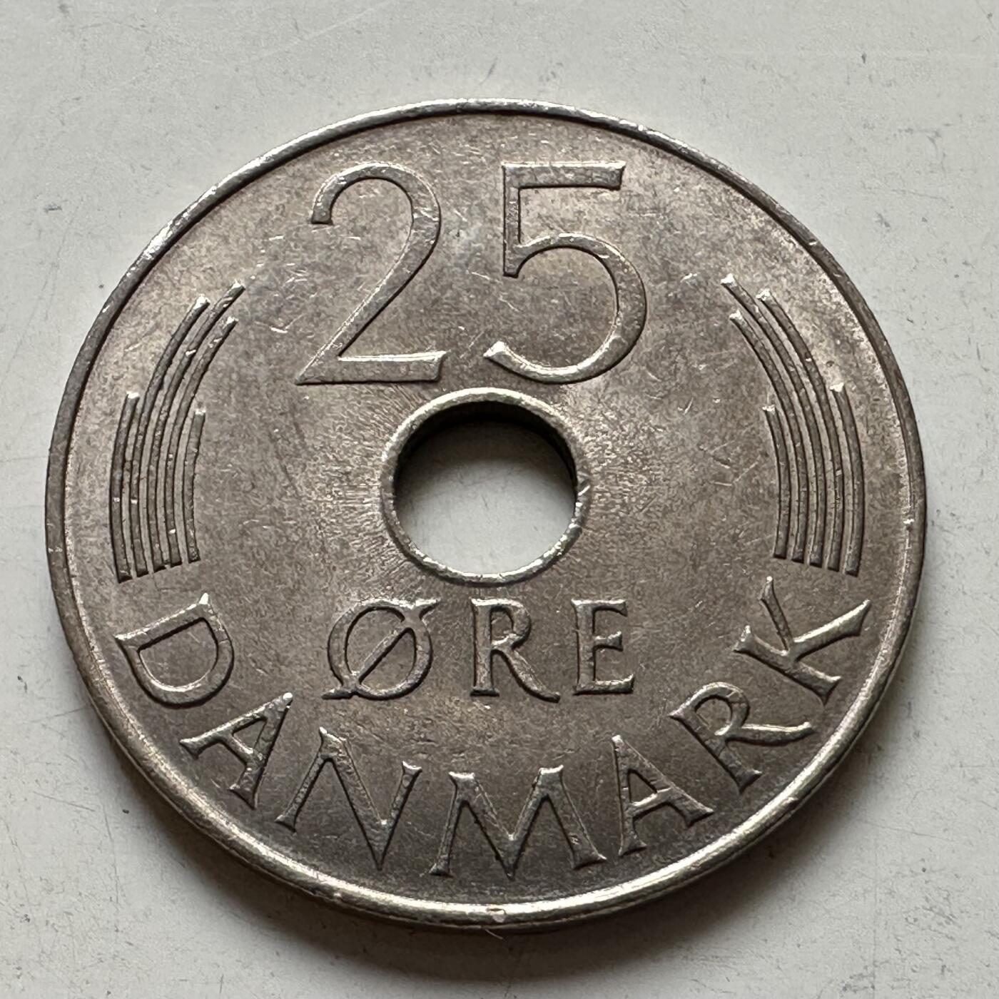 🌹外币初藏🌹🐯2025年第111场 周二无佣金特价场 丹麦1979年25欧尔