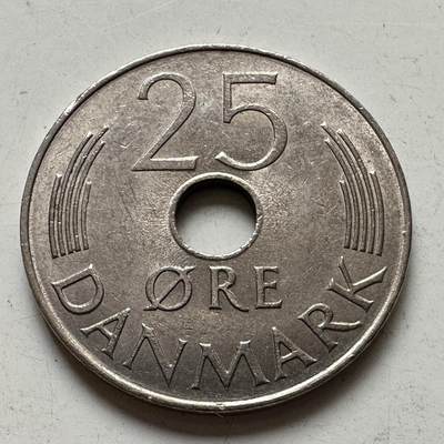 🌹外币初藏🌹🐯2025年第111场 周二无佣金特价场 - 丹麦1979年25欧尔