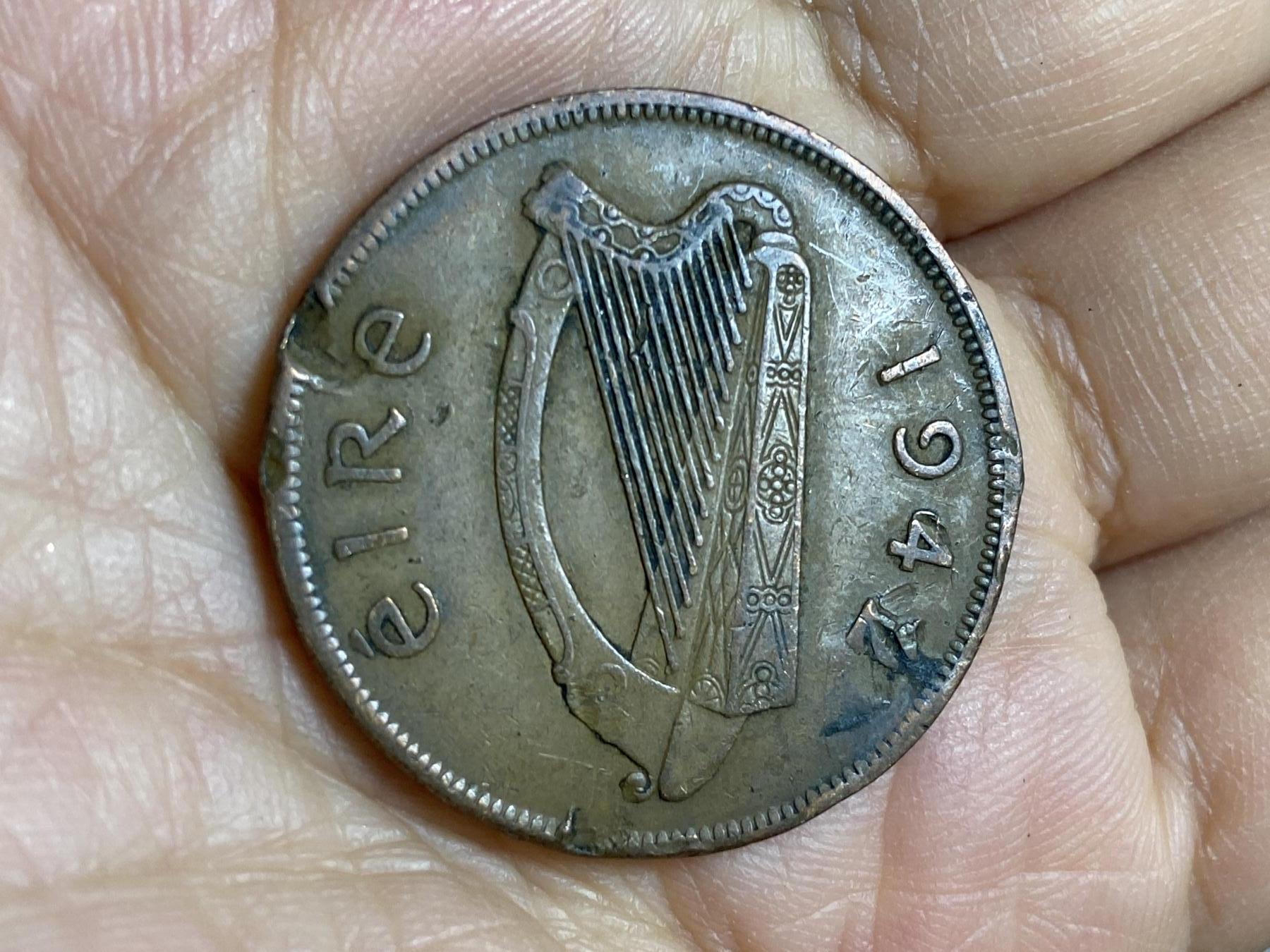2025年第一百零五场(总第一百三十一场）外国好品散币(免佣金) 爱尔兰🇮🇪1942年1便士(共和国时期第一套)
