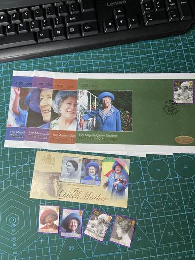 2025年第一百零四场(总第一百三十场）外国好品散币及老藏家邮票场(免佣金) - 4个信封6枚邮票套装