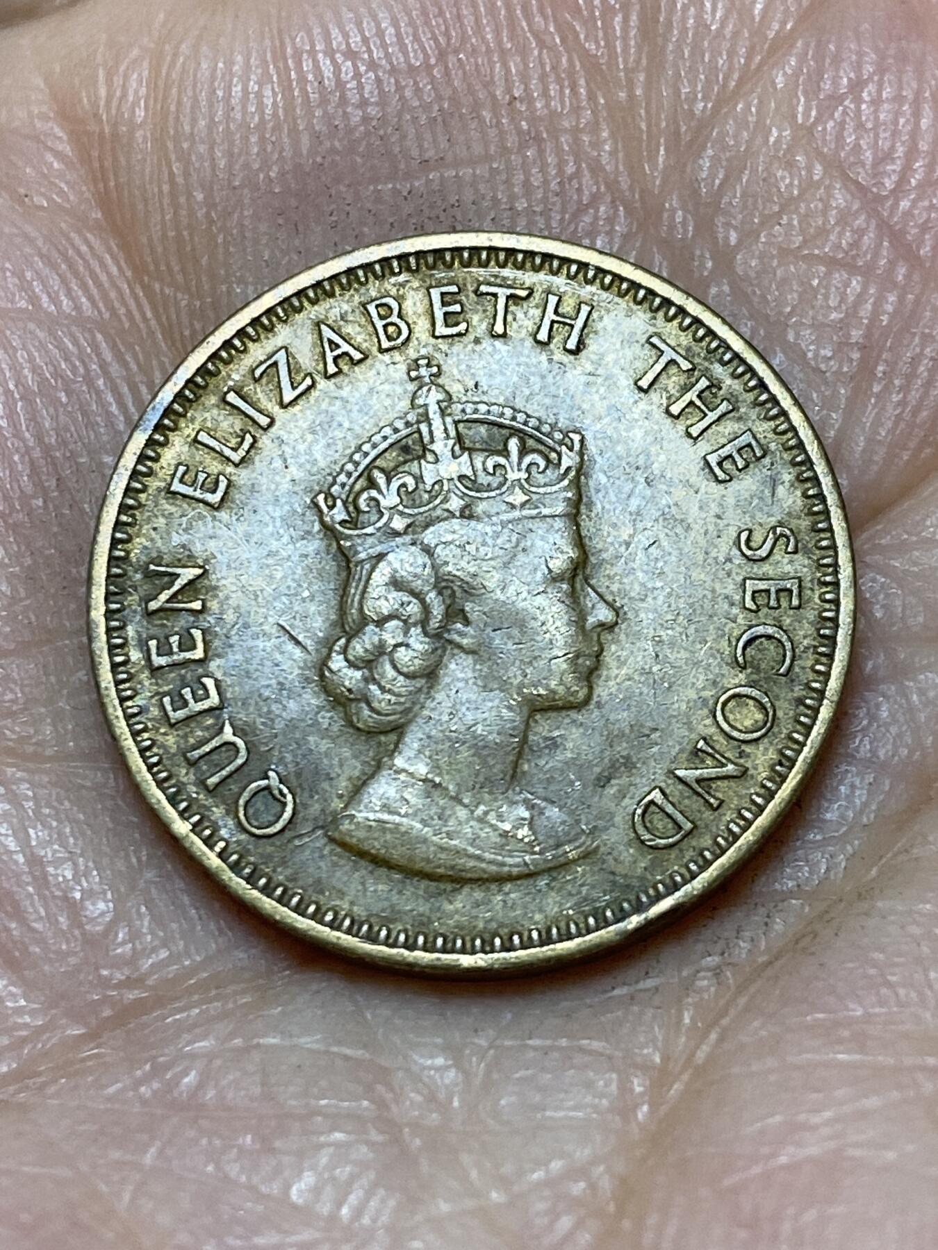 2025年第一百零五场(总第一百三十一场）外国好品散币(免佣金) 英属泽西岛🇯🇪1957年1/4先令(伊丽莎白二世青年带冠，第一版普制币首发年)