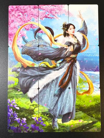 NO.12 好又多金牌大场，金戈铁马+美女如云，每周一站式配齐，方便凑单！（周6晚6点半截拍，卖家送拍0抽成！） - 逍遥卡牌 华夏九州第七弹 虞姬 九拼
