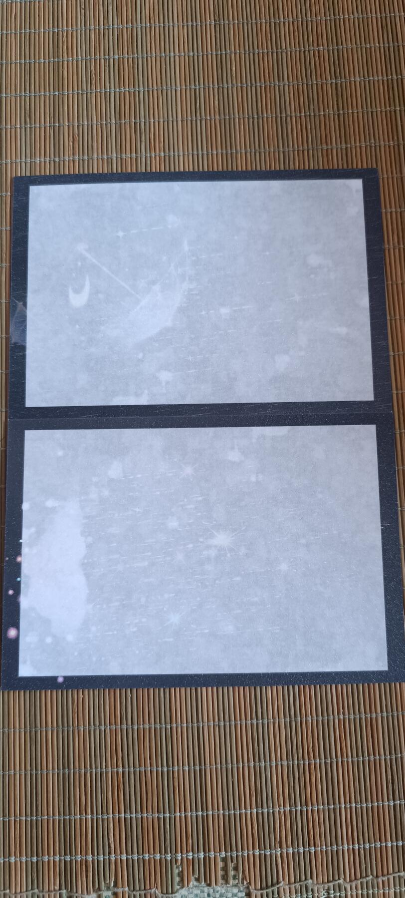 如意轩第二十一场（国庆中秋场）含送拍品 喷沙手工彩绘空白贺卡