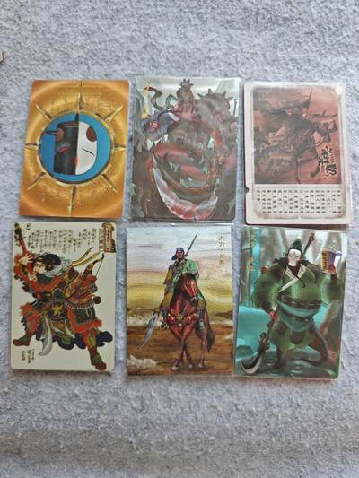 【随心含颖卡拍48期】卡游/集卡社/卡卡沃 抽卡机专场拍卖【无佣金】 - 水浒 关胜6张 各种卡