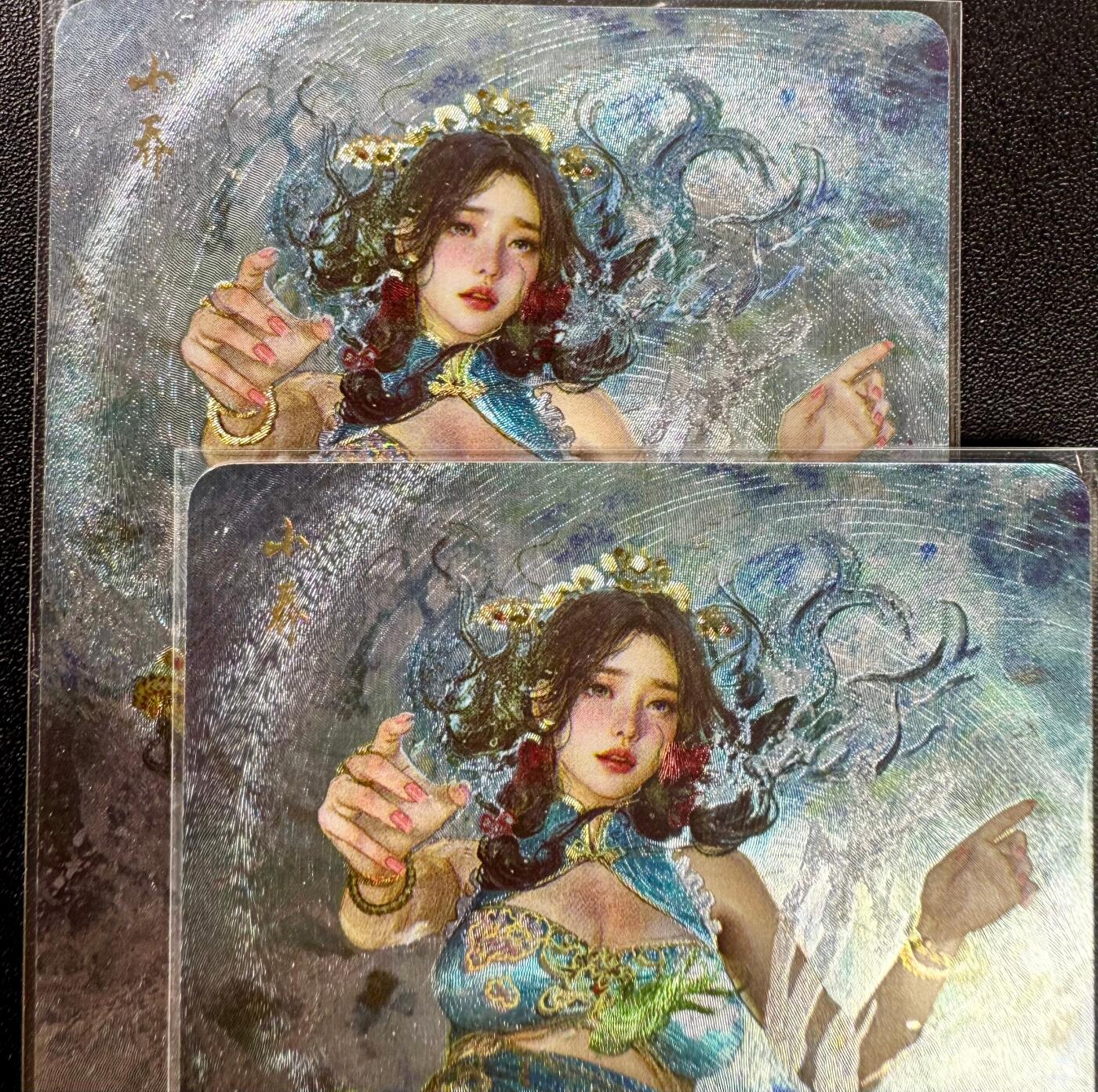 NO.12 好又多金牌大场，金戈铁马+美女如云，每周一站式配齐，方便凑单！（周6晚6点半截拍，卖家送拍0抽成！） （人间传第3弹）燎原妖姬传 刷子 小乔 双服饰一对 幻彩折光