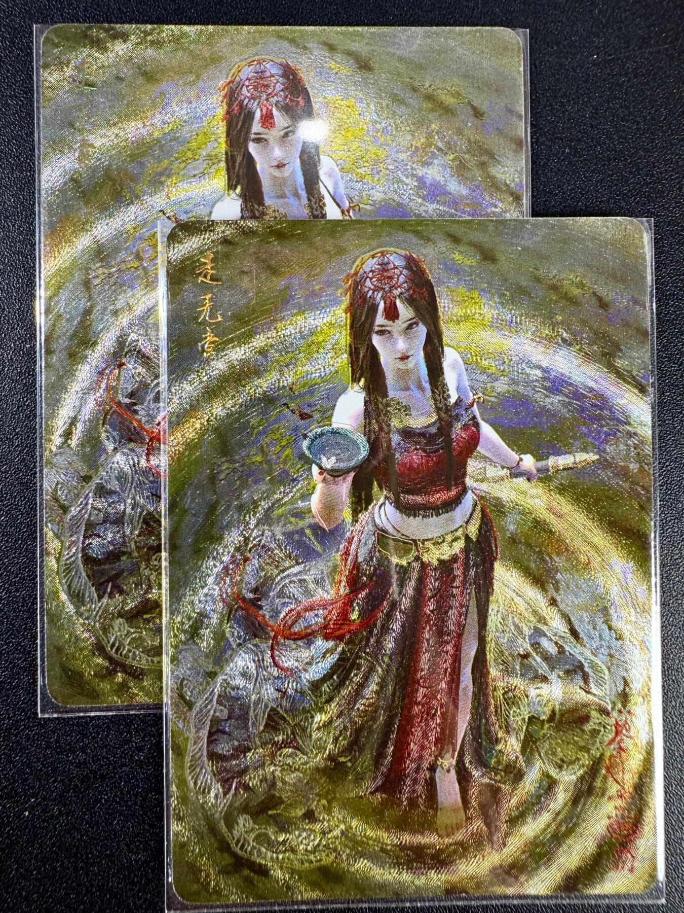 NO.12 好又多金牌大场，金戈铁马+美女如云，每周一站式配齐，方便凑单！（周6晚6点半截拍，卖家送拍0抽成！） （妖姬传第17弹）燎原妖姬传 刷子 走无常 双服饰一对 幻彩折光