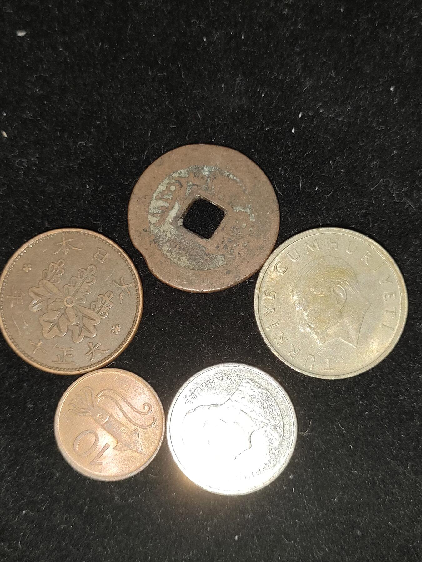 猩哥外币小铺➨【第194场】 硬币5个