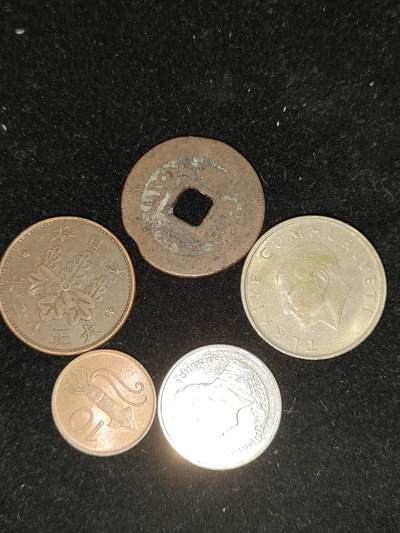 猩哥外币小铺➨【第194场】 - 硬币5个