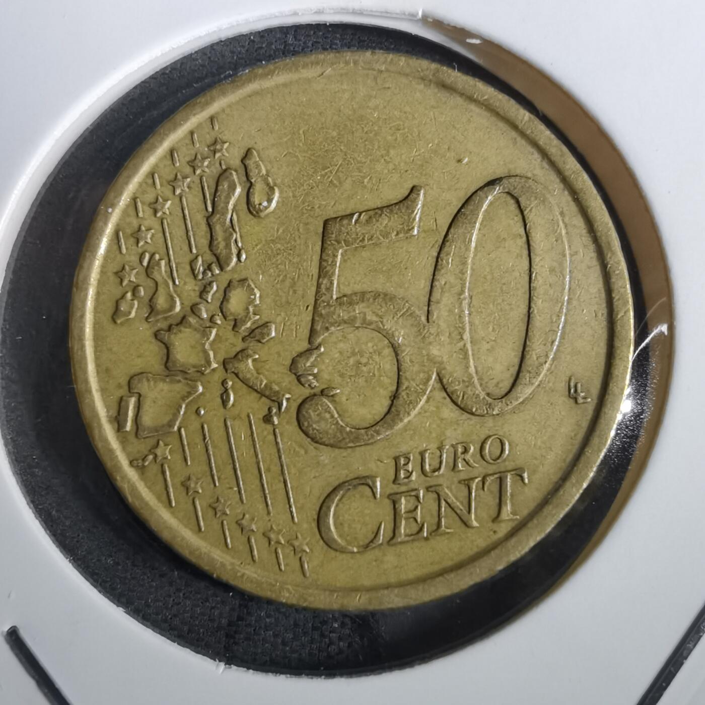 沼泽如烟--第866场 2002年50欧分