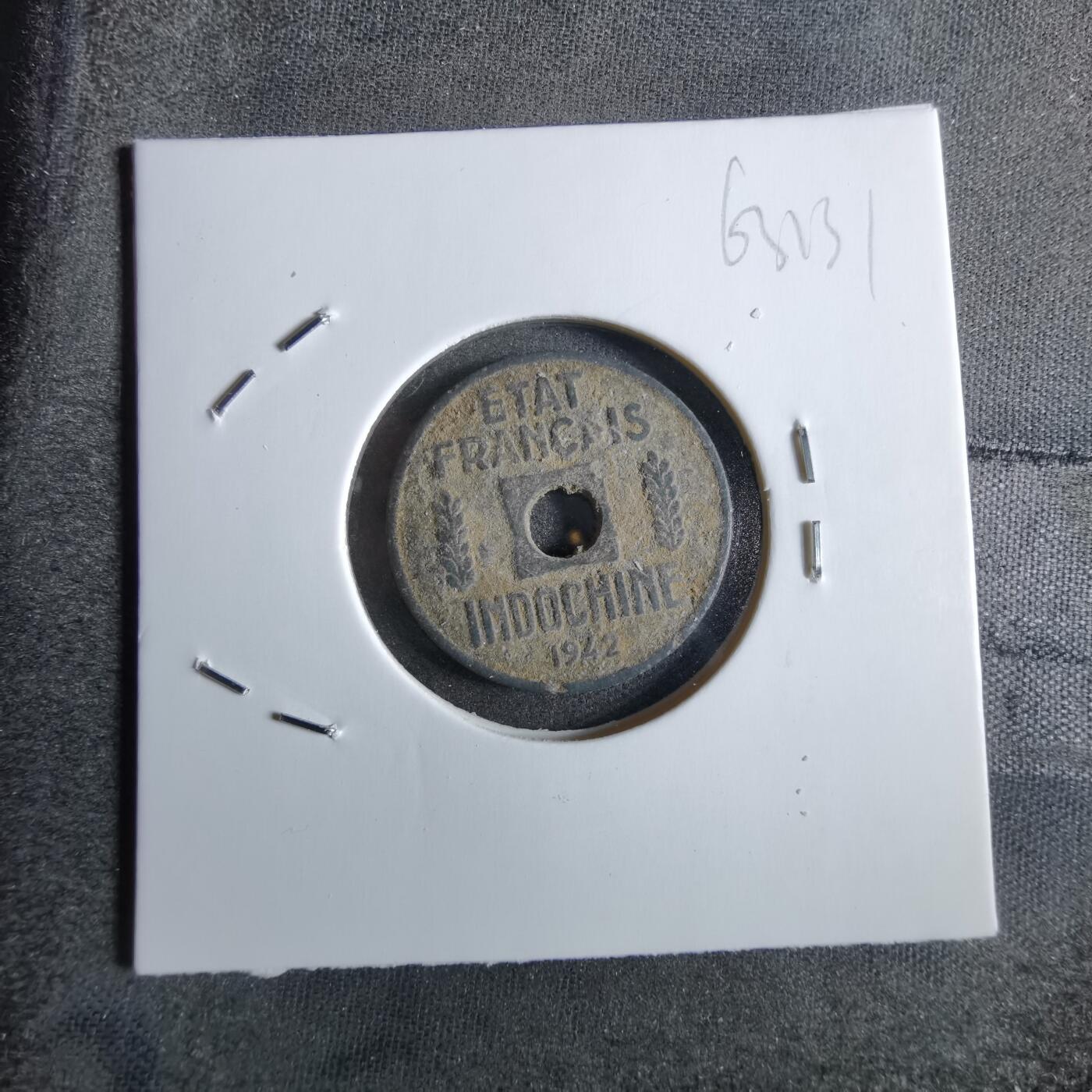 沼泽如烟--第863场 法属印度支那1942年四分之一分