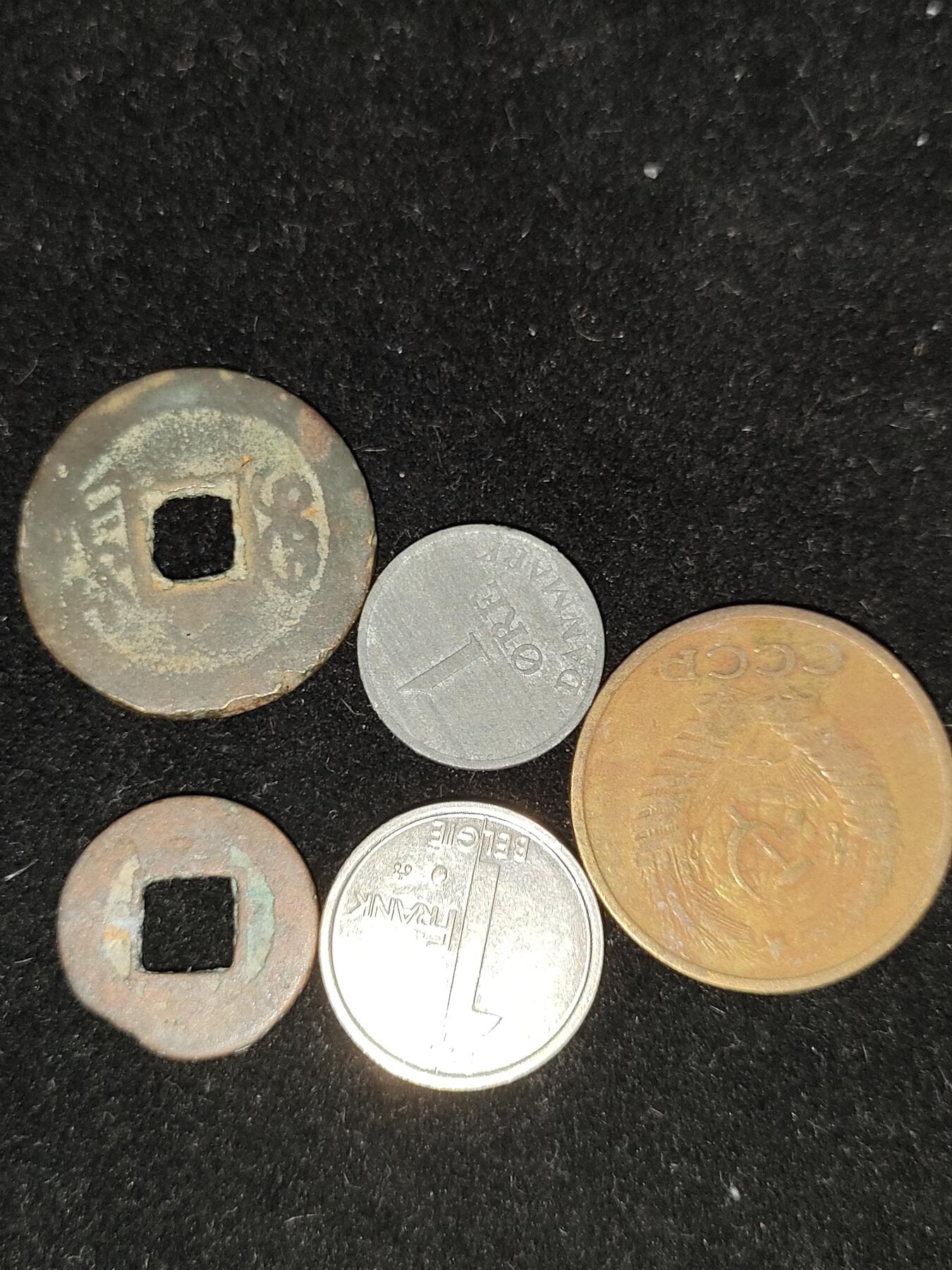 猩哥外币小铺➨【第194场】 硬币5个