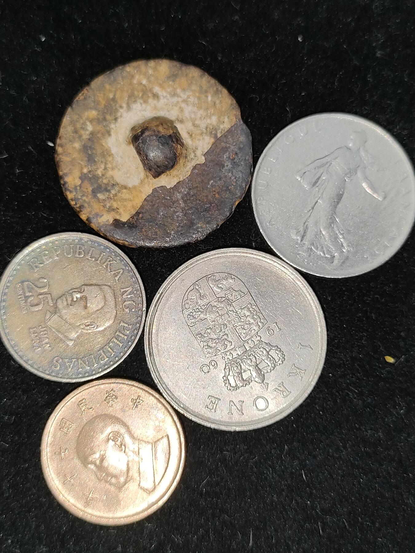 猩哥外币小铺➨【第194场】 硬币5个