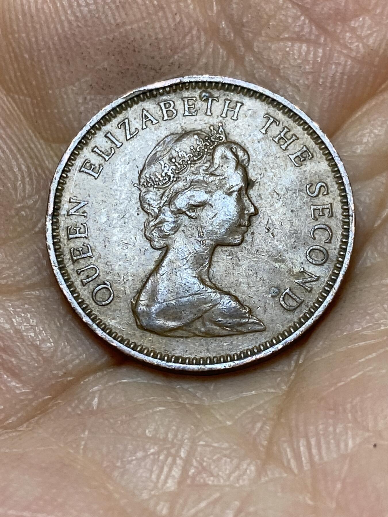 2025年第一百零五场(总第一百三十一场）外国好品散币(免佣金) 英属泽西岛🇯🇪1971年1新便士(伊丽莎白二世中年花冠，十进制第一版，首发年)