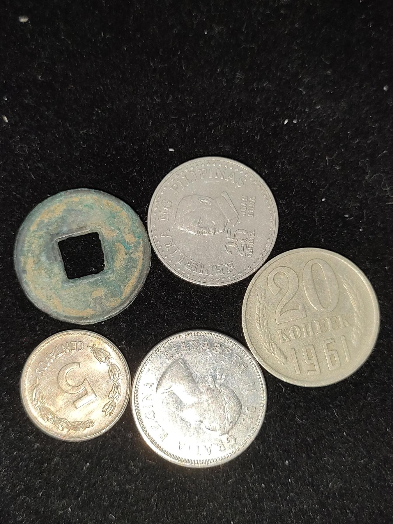 猩哥外币小铺➨【第194场】 硬币5个
