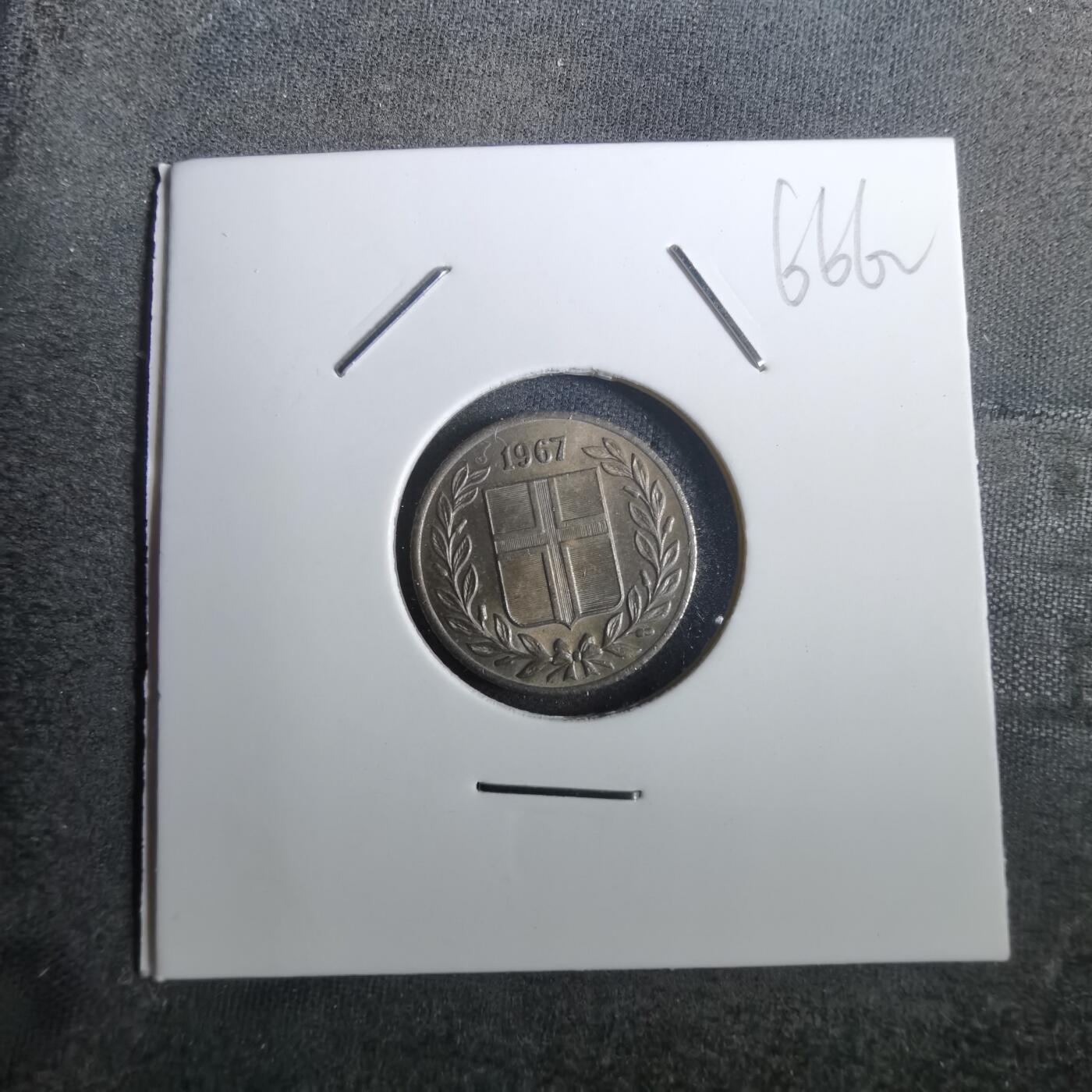 沼泽如烟--第866场 冰岛1967年25奥拉