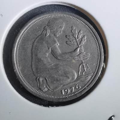 沼泽如烟--第866场 - 德国1976年50芬尼