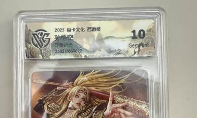 亡灵潮玩 蛇年第七场  10月8日20点截拍 - 【评级卡】炎卡文化 西游姬 黑暗王朝 孙悟空 浮雕折光10G