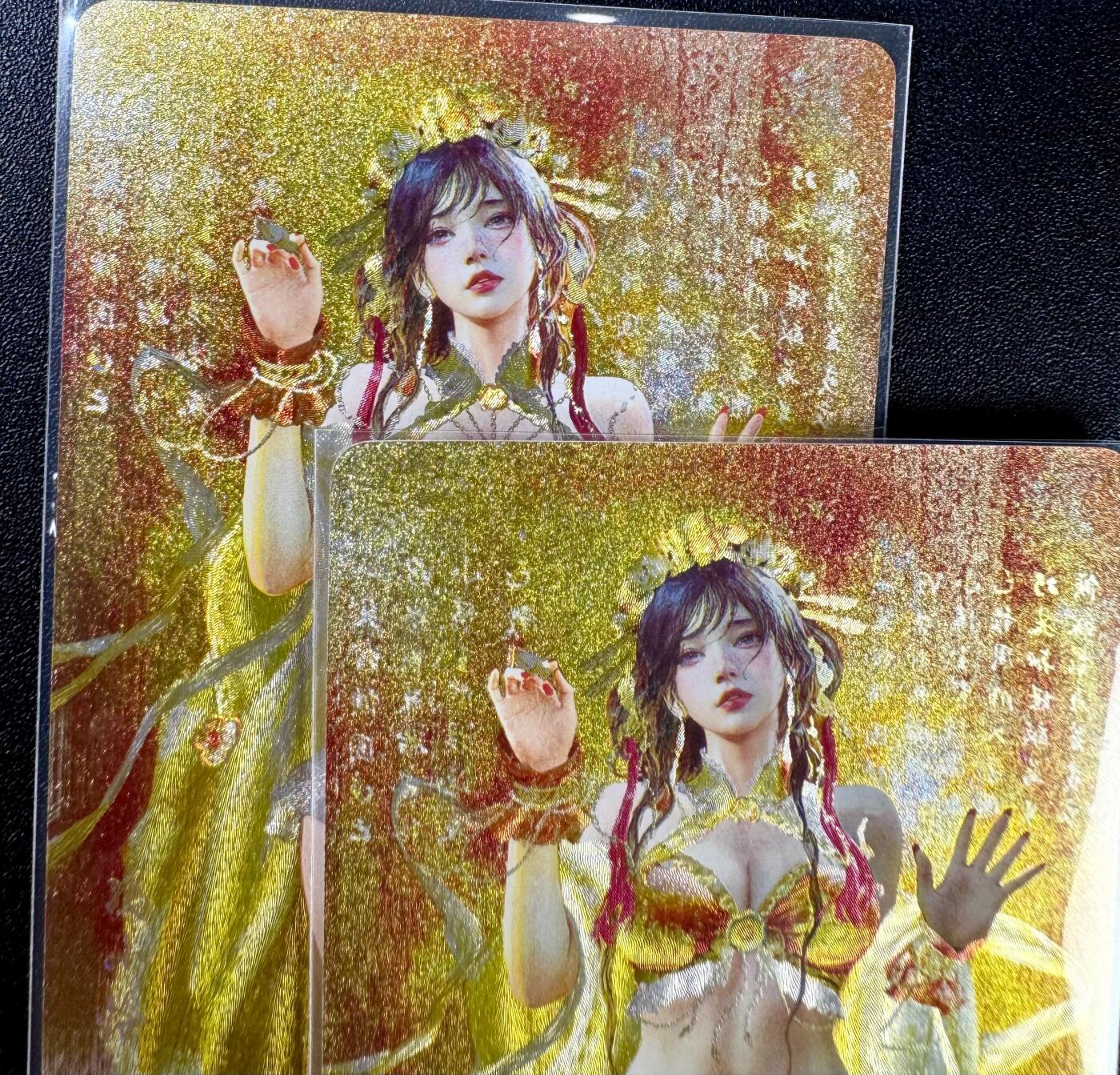 NO.12 好又多金牌大场，金戈铁马+美女如云，每周一站式配齐，方便凑单！（周6晚6点半截拍，卖家送拍0抽成！） （人间传第15弹④）燎原妖姬传 刷子 冯小怜 双服饰一对 幻彩折光