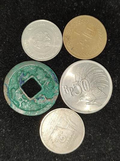猩哥外币小铺➨【第194场】 - 硬币5个