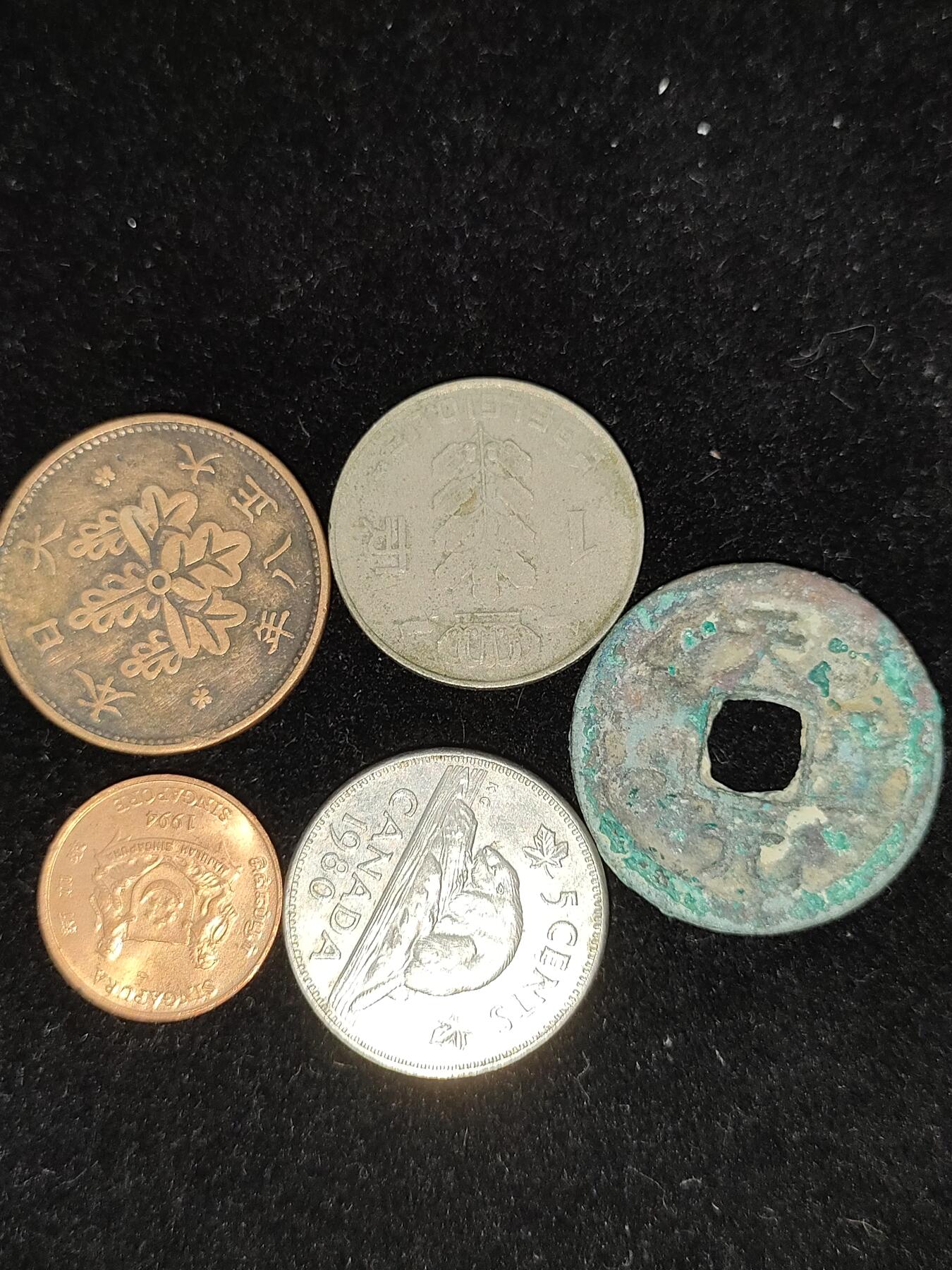 猩哥外币小铺➨【第194场】 硬币5个