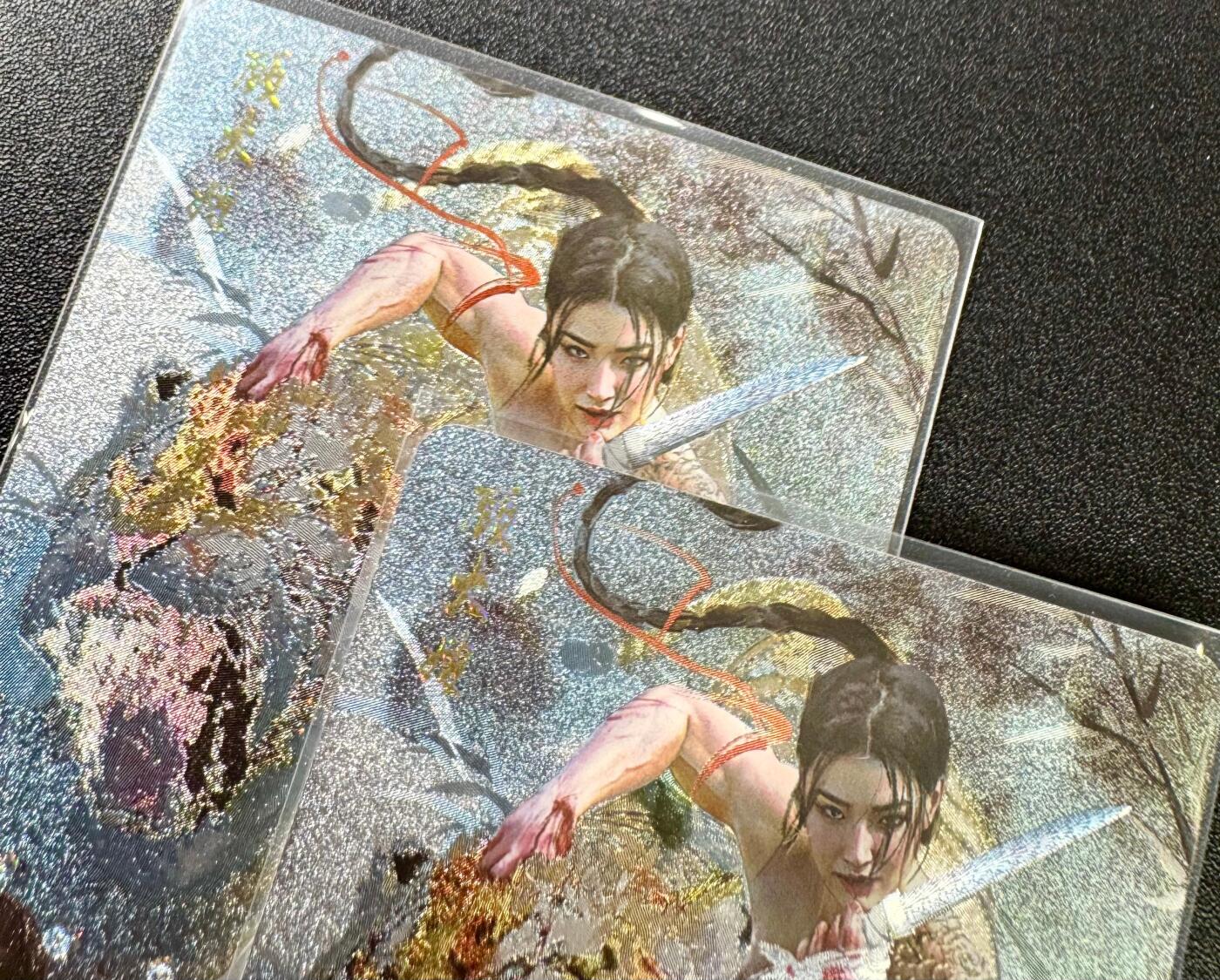 NO.12 好又多金牌大场，金戈铁马+美女如云，每周一站式配齐，方便凑单！（周6晚6点半截拍，卖家送拍0抽成！） （人间传第15弹③）燎原妖姬传 刷子 顾大嫂 双服饰一对 幻彩折光