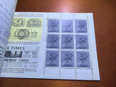 长老汇蛇年精选第五十九场拍卖 英国泰晤士报主题小本票，面值5英镑，全新