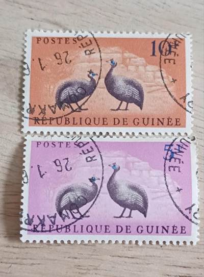 如意轩第二十一场（国庆中秋场）含送拍品 - 1962年法属几内亚珍珠鸡