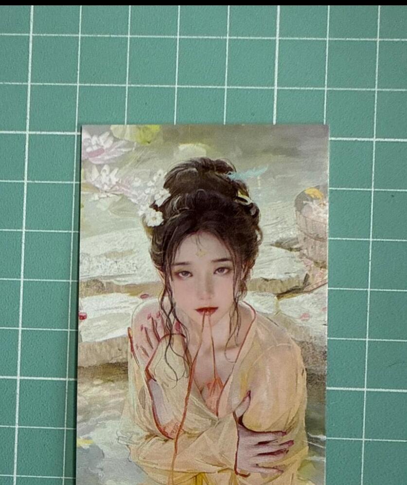卡牌发烧友第十八期，祝各位中秋节快乐，本期参与拍卖的，随单带裸卡，进群享包邮（持续收拍品，每周六晚23:50截拍，焱卡文化，卡牌专场） 焱卡文化 书签 杜夫人