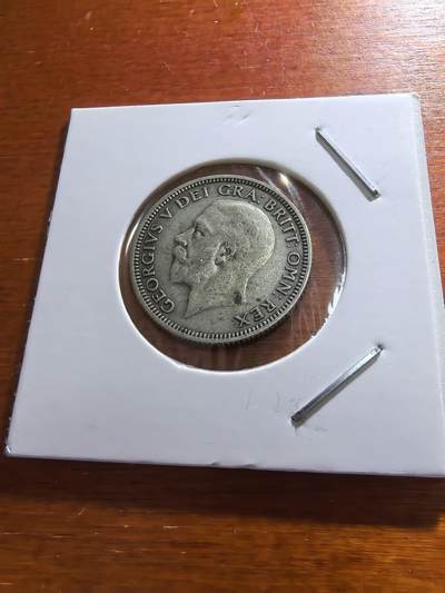 长老汇马年精选第六场拍卖 - 1933英国乔治五世1先令银币，5.66克500银