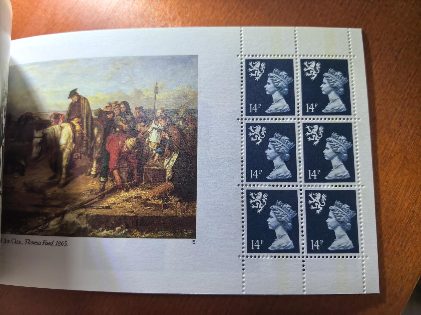 长老汇蛇年精选第五十九场拍卖 英国小本票，面值5英镑，主题：苏格兰，全新