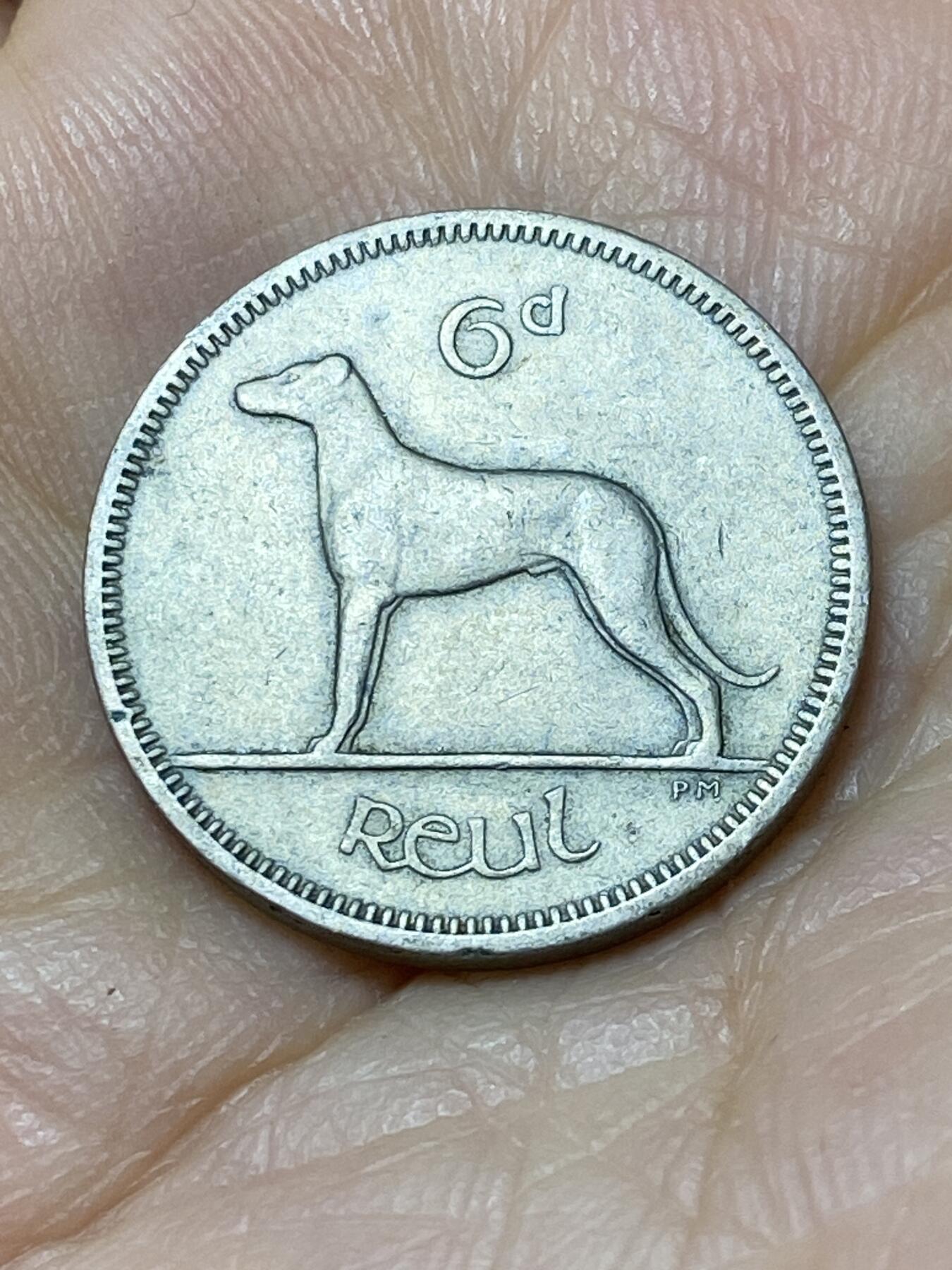 2025年第一百零六场(总第一百三十二场）外国好品散币(免佣金) 爱尔兰🇮🇪1962年6便士(共和国时期第一套第二版)
