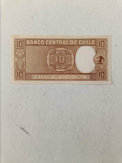 【20251010】非全新纸币第293场 智利早期10比索